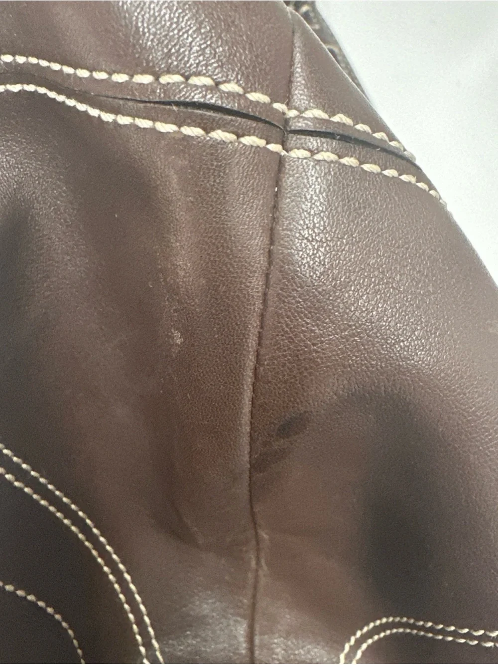 Coach Soho Vintage Hobo Bag Chocolate Brown Leather